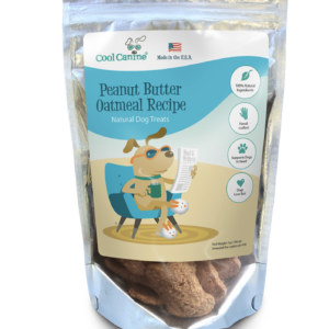 Cool Canine Peanut Butter Oatmeal dog treats 7oz