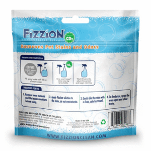 Fizzion Concentrated Cleaner Pet Stain & Pet Odor Remover – 6 Refill Pouch