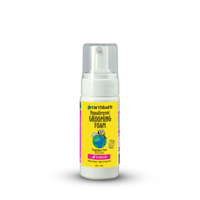 Earthbath Hypoallergenic Cat Grooming Foam 4oz