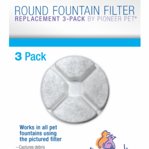 Pioneer Pet Replacement Vortex Fountain Filters 3 pack