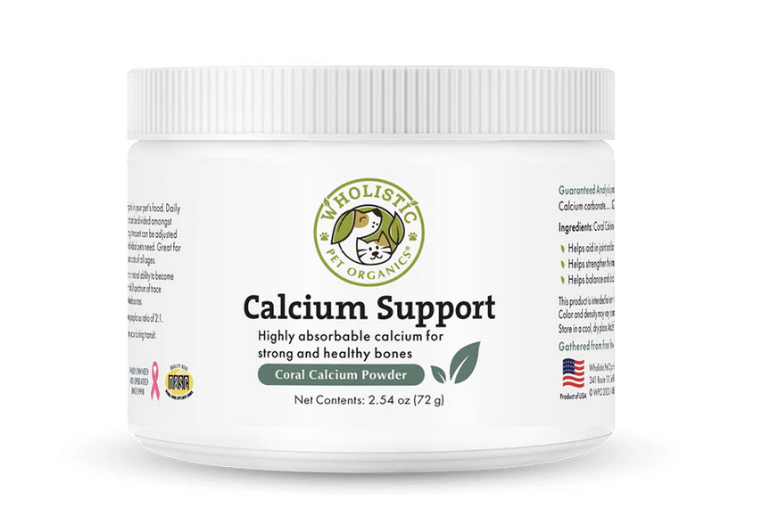 Wholistic Pet Organics Calcium Support 2.5oz