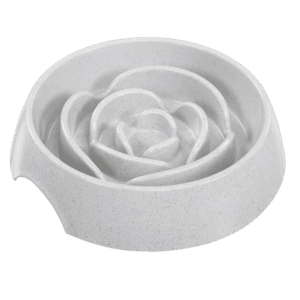 Messy Mutts Slow Feeder For Dogs Extra Durable 3 Cups Speckled Gray