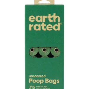 Earth Rated Poop Bags Refill Rolls 315ct Box
