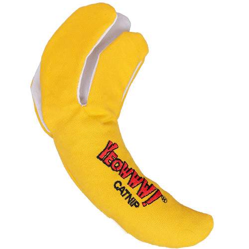 Ducky World Yeowww! Chi-CAT-a Banana Peeled Cat Toy
