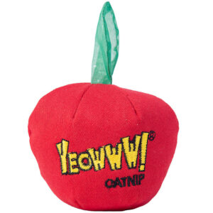 Ducky World Yeowww! Apple Cat Toy