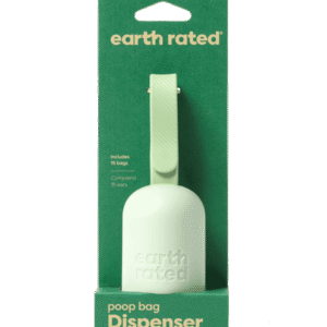 Earth Rated Poop Bag Dispenser with 15 Bags