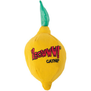 Ducky World Yeowww! Sour Puss Lemon Cat Toy
