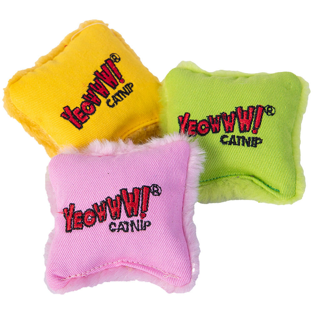 Ducky World Yeowww! Catnip Pillow Cat Toy