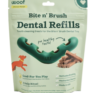 Woof Pet Bite n' Brush Refills