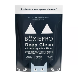 Boxiecat BoxiePro Deep Clean Clumping Clay Cat Litter