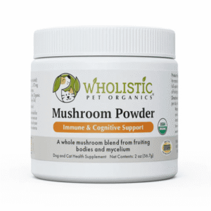 Wholistic Pet Organics Mushroom Powder 2oz