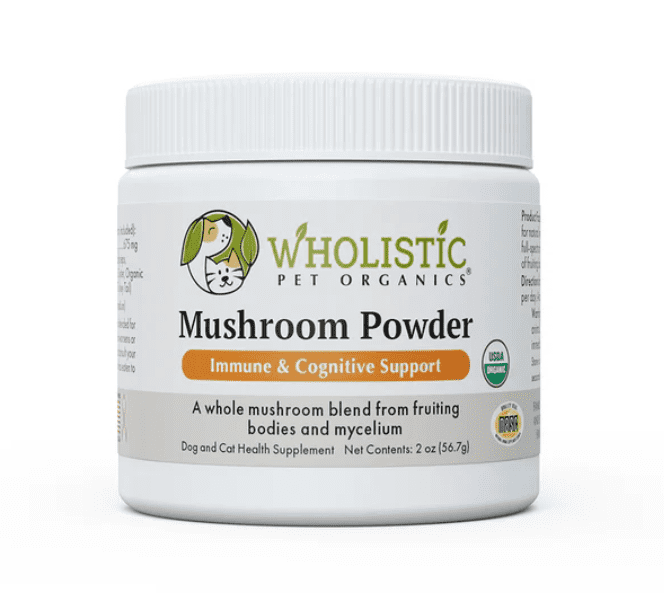 Wholistic Pet Organics Mushroom Powder 2oz