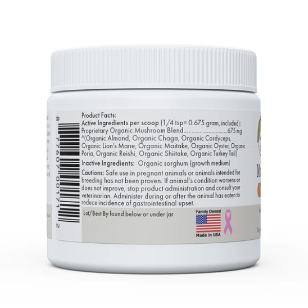 Wholistic Pet Organics Mushroom Powder 2oz - Image 5