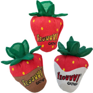 Ducky World Yeowww! Strawberry Catnip Cat Toy
