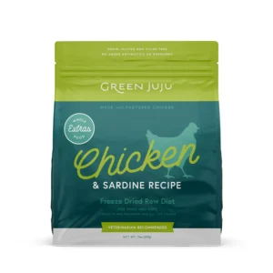 Green Juju Extras Freeze-Dried Raw Diet For Dogs & Cats