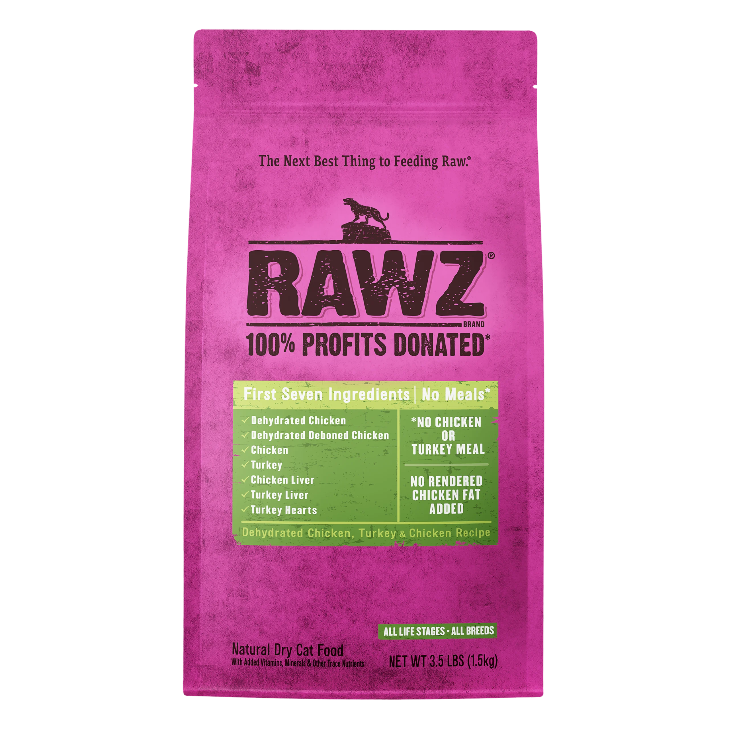 Rawz Limited Ingredient Chicken & Turkey Dry Cat Food