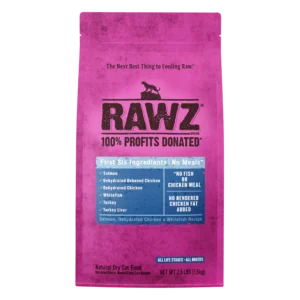 Rawz Limited Ingredient Salmon, Chicken & Whitefish Dry Cat Food