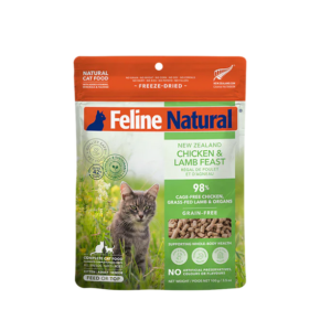 Feline Natural Chicken & Lamb Feast Freeze-Dried Cat Food