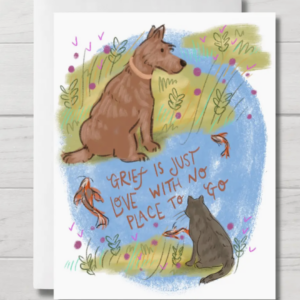 Fable & Sage Pet Sympathy Card