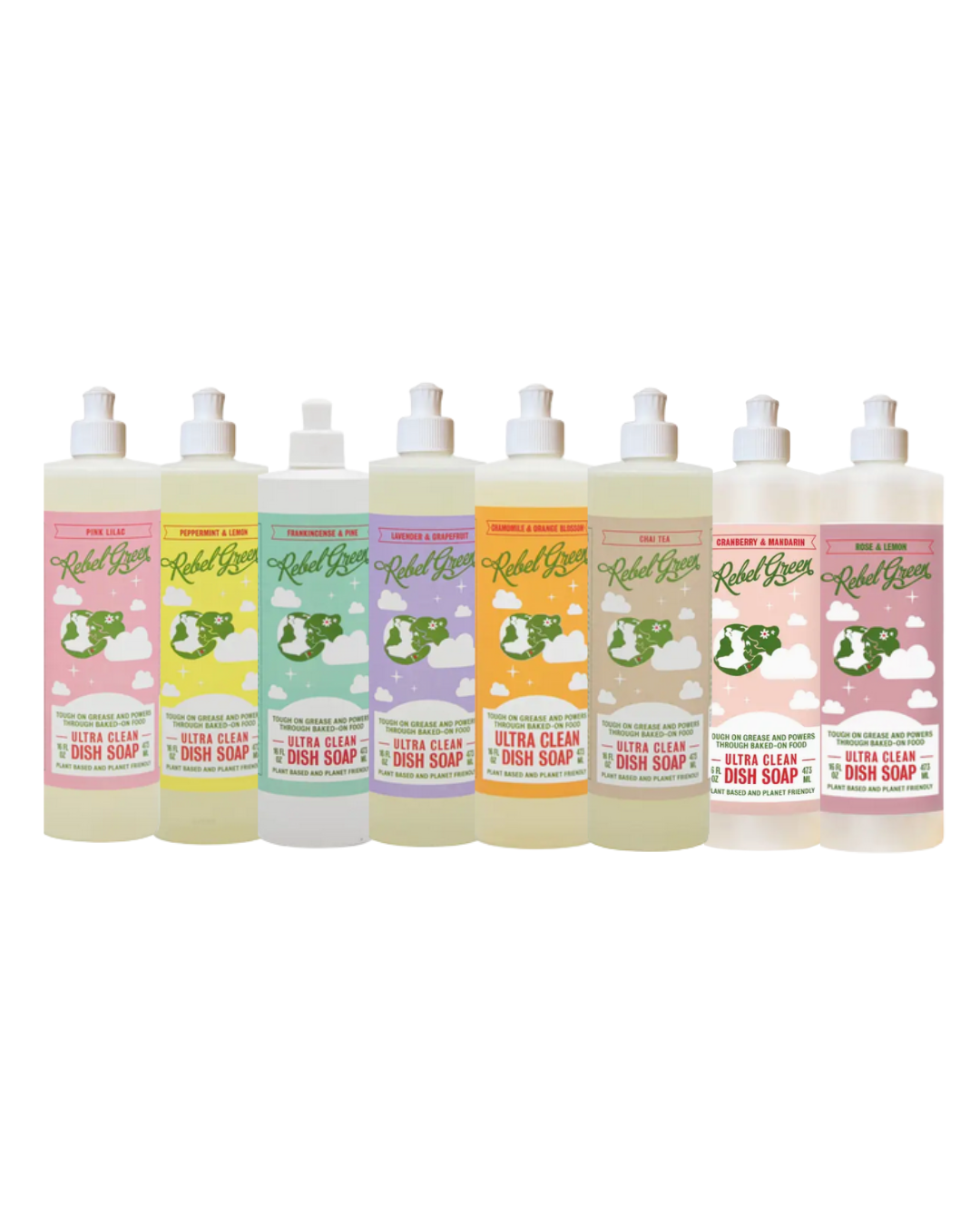 Rebel Green Dish Soap 16oz