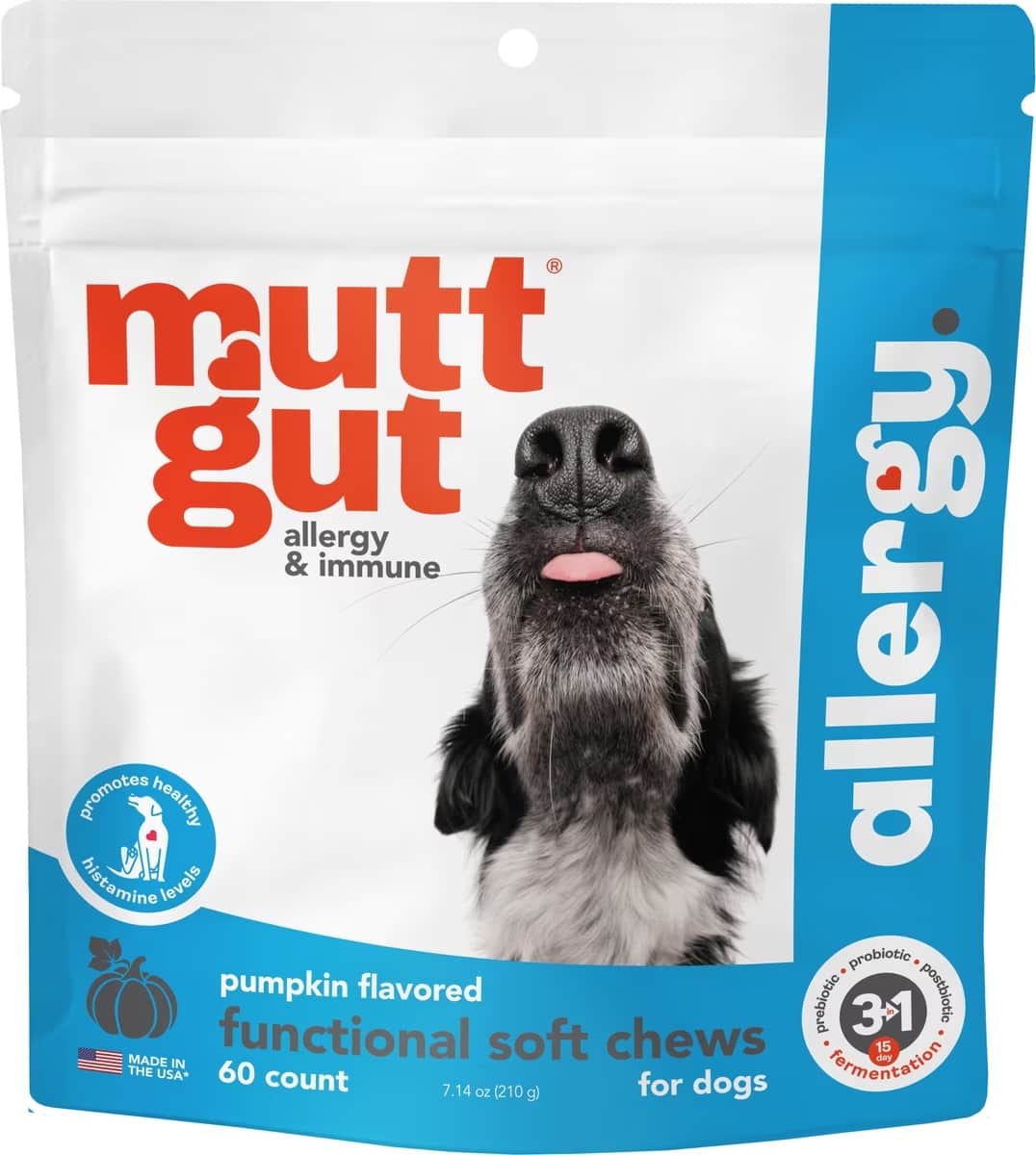 Mutt Gut Dog Allergy Functional Soft Chews