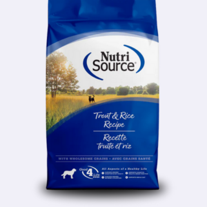 NutriSource Trout & Rice Dry Dog Food