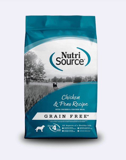 NutriSource Grain-Free Chicken & Pea Dry Dog Food