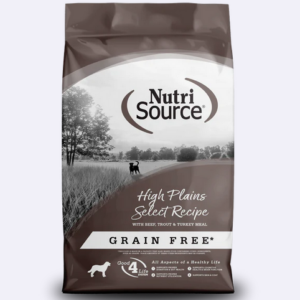 NutriSource Grain-Free High Plains Select Dry Dog Food