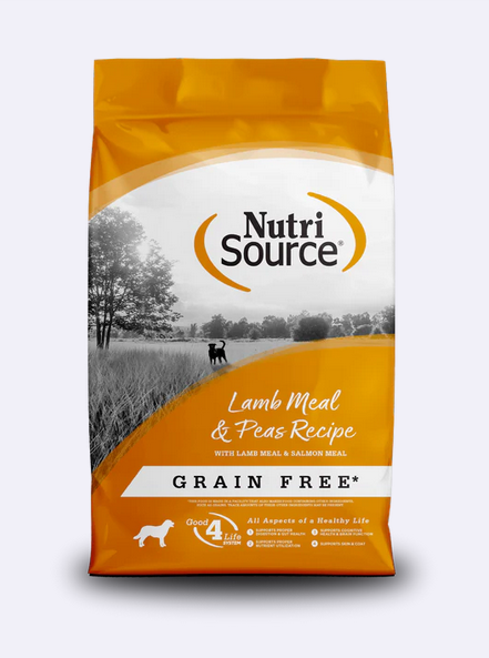NutriSource Grain-Free Lamb Meal & Pea Dry Dog Food