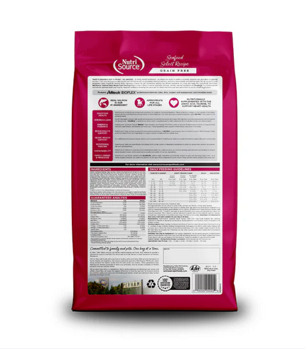 NutriSource Grain-Free Seafood Select Dry Dog Food - Image 2