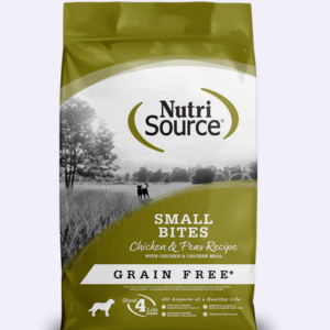 Nutrisource Grain Free Small Bites Chicken & Peas Dry Dog Food