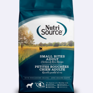 NutriSource Small Bites Adult Chicken & Rice Dry Dog Food