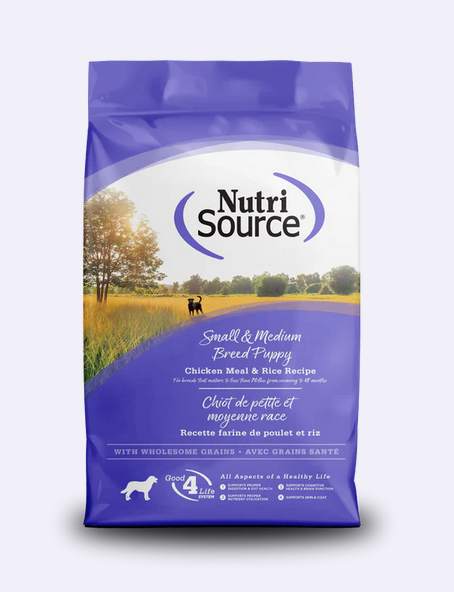 Nutrisource Small & Medium Breed Puppy Dry Dog Food