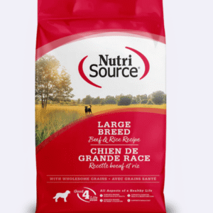 NutriSource Large Breed Beef & Rice Dry Dog Food 26lbs