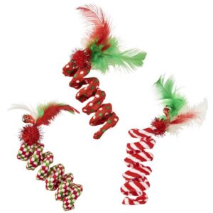 Ethical Products Holiday Spring Cat Toy 3 pack