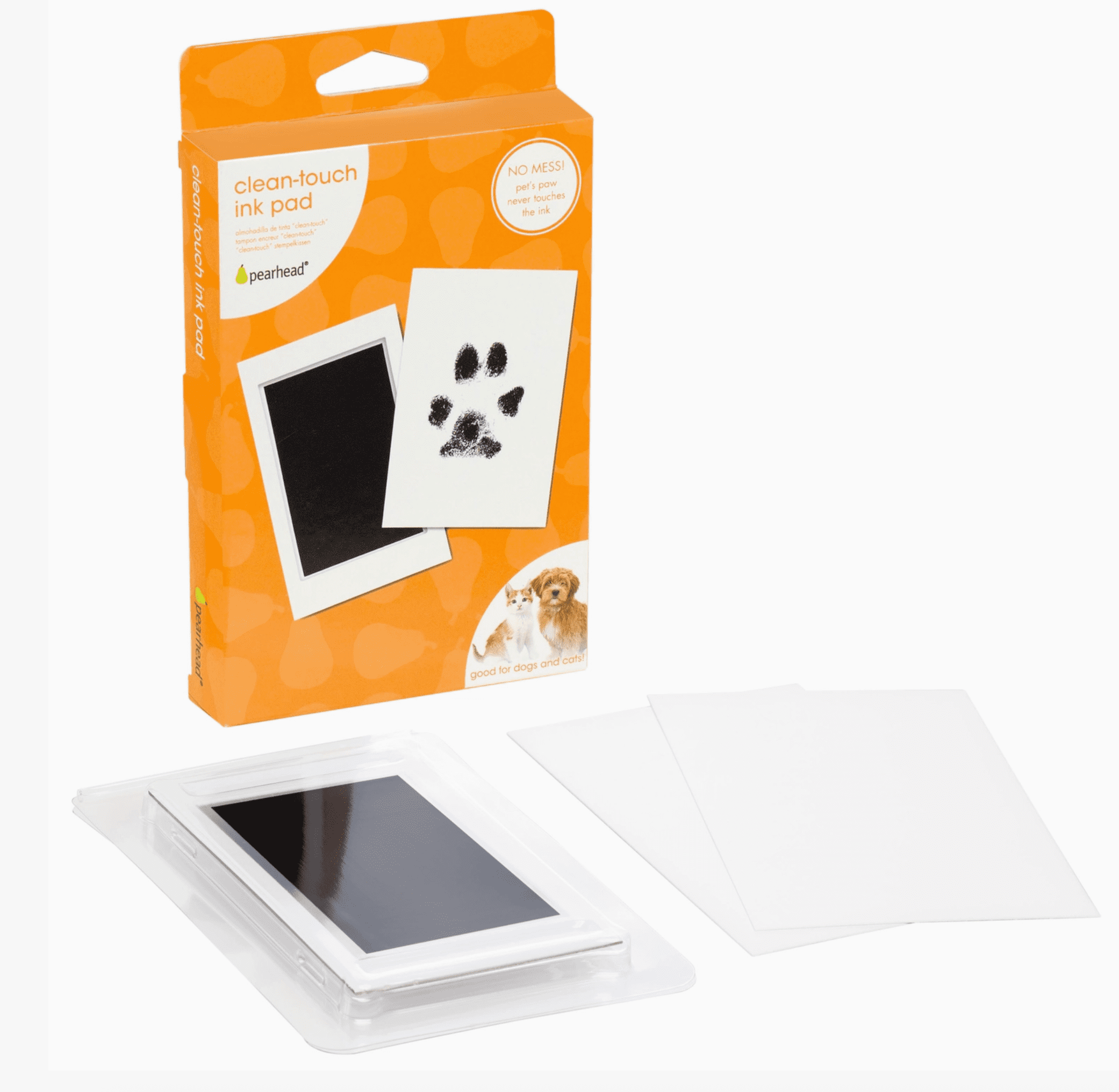 Pearhead Pet Pawprint Clean-Touch Ink Pad - black - Image 3