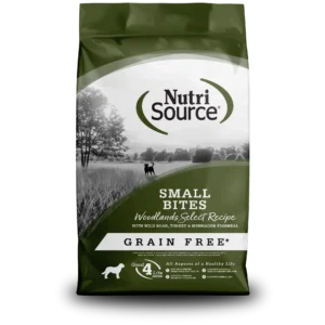 NutriSource Grain Free Small Bites Woodlands Select Dry Dog Food