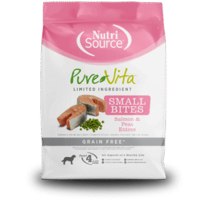 PureVita Small Bites Grain Free Salmon Entree Dry Dog Food
