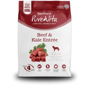PureVita Beef & Kale Entree Dry Dog Food