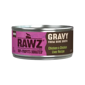 Rawz Chicken & Chicken Liver Gravy Wet Cat Food