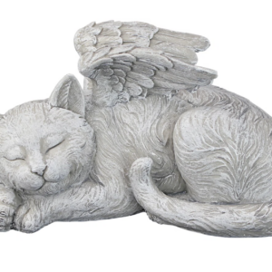 Design Toscano Memorial Angel Sleeping Cat statue