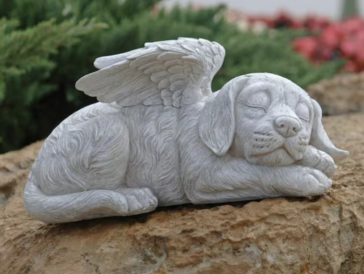 Design Toscano Memorial Angel Sleeping Dog statue - Image 3