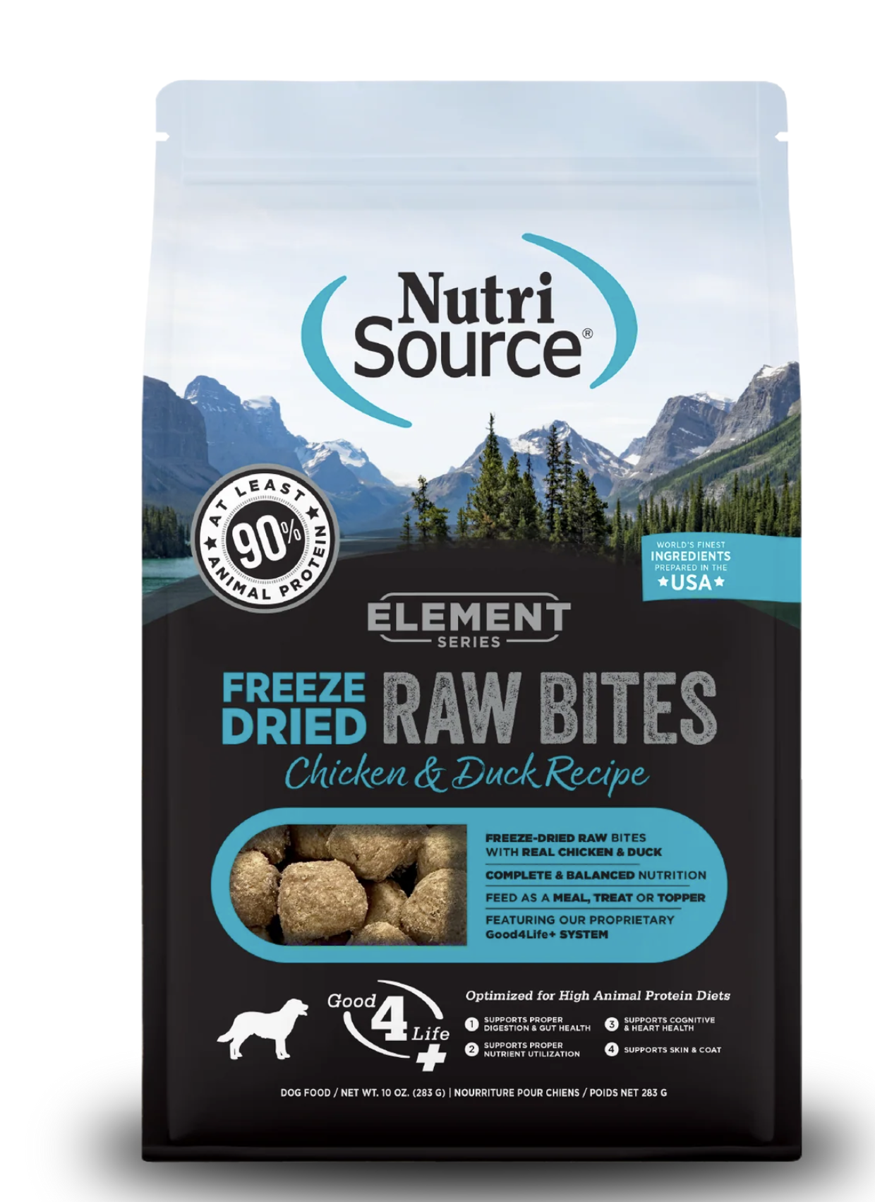 NutriSource Element Dog Freeze-Dried Raw Bites Recipe