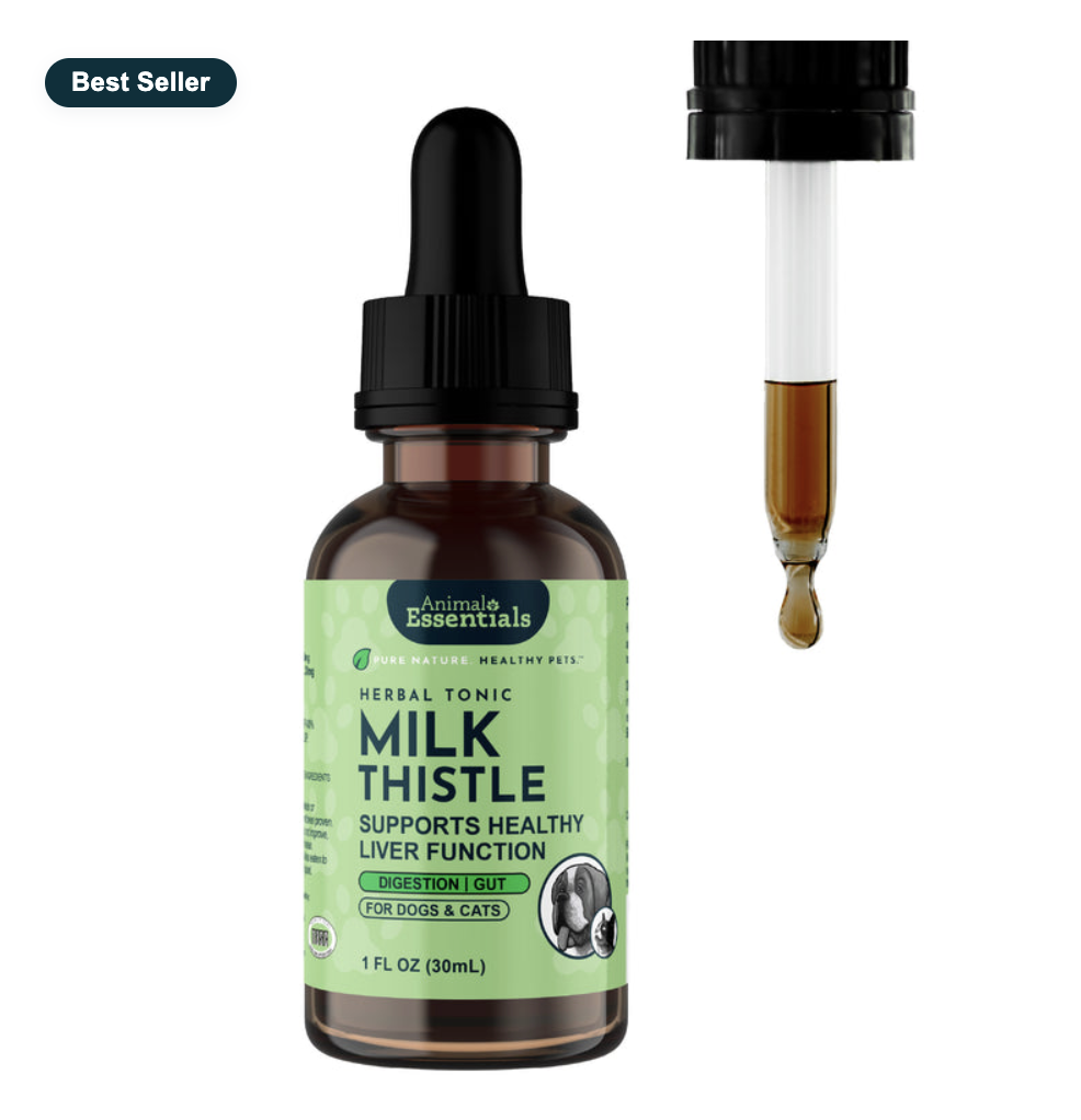 Animal Essentials Milk Thistle Herbal Tonic for dog & cats